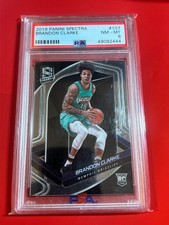 2020 Panini Spectra Brandon Clarke RC Rookie #107 PSA 8 NM-MT