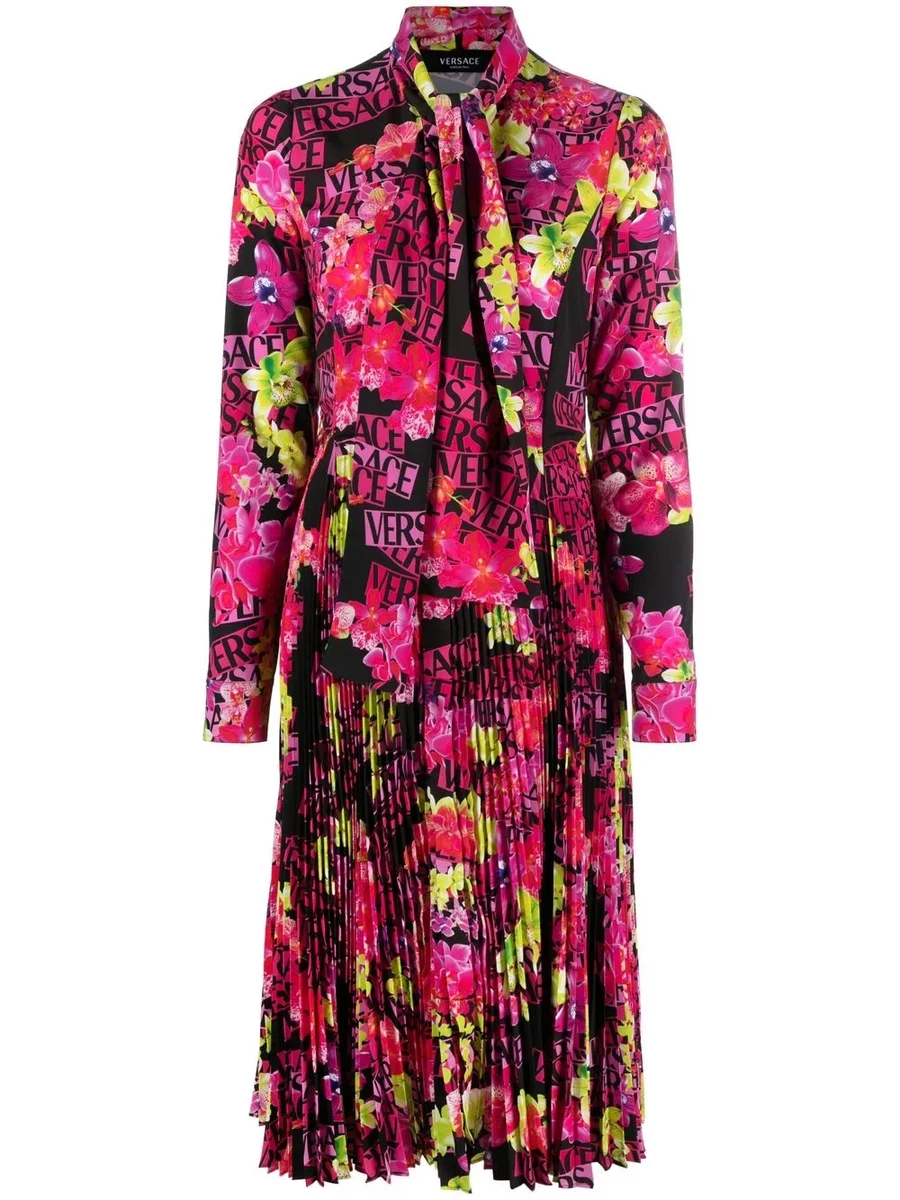 Versace Long Sleeve Floral Dresses for Women for sale | eBay