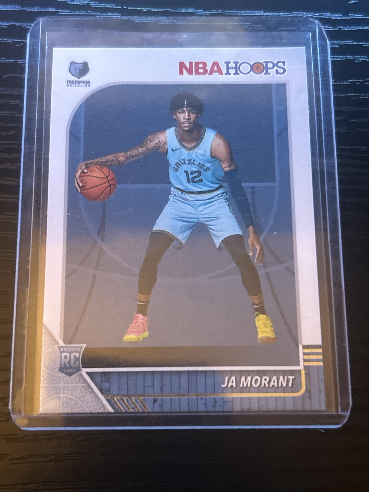2019-20 Panini NBA HOOPS Ja Morant Red Back SSP RC