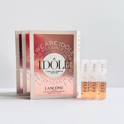 3 x LANCOME IDOLE Eau De Parfum Nectar Sample Spray 1.2 ml each