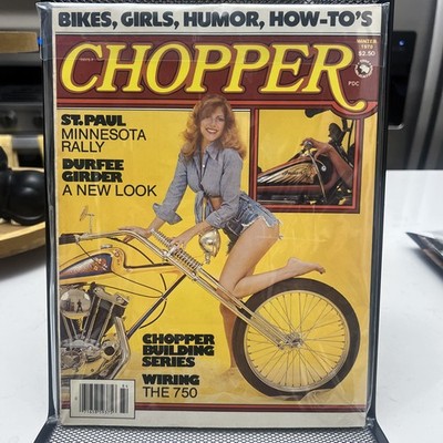 Chopper Magazine Winter 1978 Bikes Girls