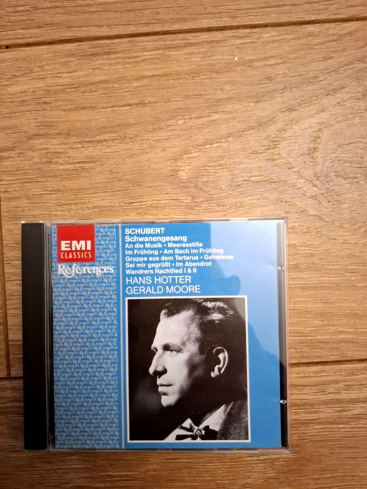 Franz Schubert: Schwanengesang: Hans Hotter/Gerald Moore CD: EMI Classics