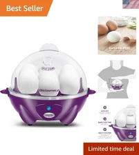 Versatile 7-Egg Capacity Cooker with Poacher and Omelet Maker - Easy to Clean