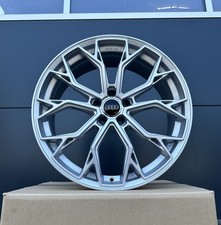 19 Zoll Felgen FF Wheels FF02 silber für Audi Q3 RSQ3 Q5 SQ5 8U F3 8R FY S-Line