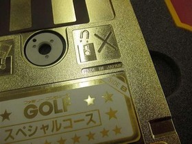 [Rare] Golf Special Course Gold Disk, Famicom Disk System, Nintendo A5234
