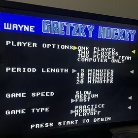 Wayne Gretzky Hockey (Nintendo Entertainment System NES, 1991) Cartridge Tested