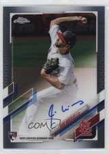 2021 Topps Chrome Rookie Auto Kodi Whitley #RA-KW Auto nd3