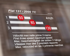 ADESIVO RODAGGIO FIAT 131 2000