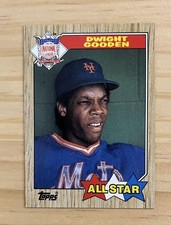 1987 Topps Dwight Doc Gooden #603 New York Mets All Star MLB NM