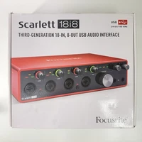 Focusrite Scarlett 18i8 3rd Gen 18 In 8 Out USB Audio Interface w/Box USB C