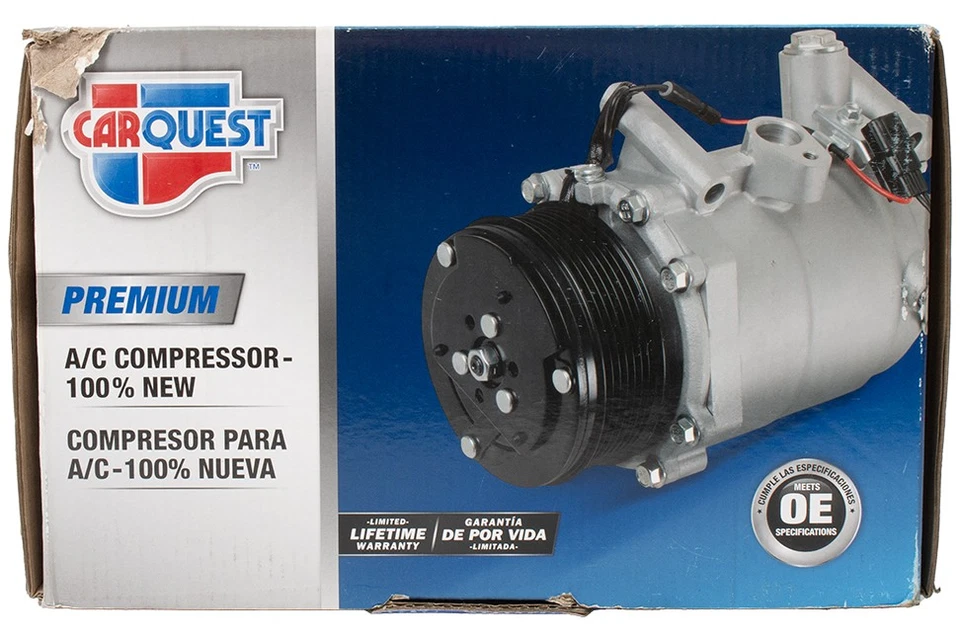 Carquest 交流电压缩机适用于 1985 - 1994 凯迪拉克商用底盘部件 ID T58950 — 第 4/4 张图片