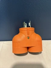 30A NEMA L14-30 Male Plug to 2 30A 125V NEMA L5-30 Female Connectors by AC WORKS