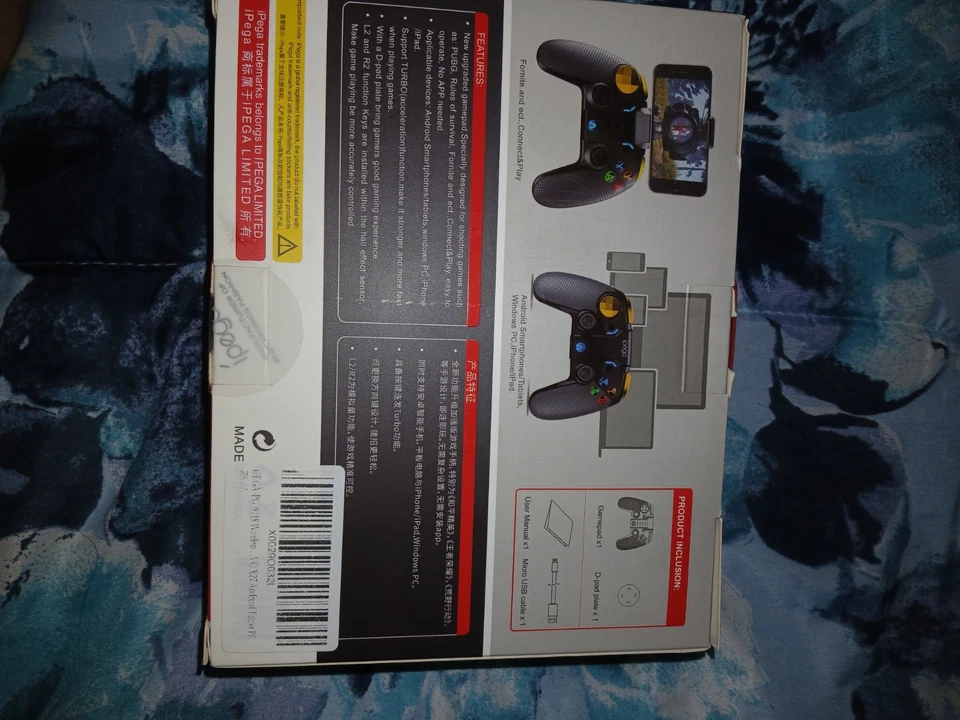 Wireless Bluetooth Mobile Controller for IOS/Android Tablet Smart Phone and PC - Image 3 of 3