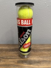 Vtg Wilson Championship Official Tennis Balls - 4 Extra Duty Felt made In USA