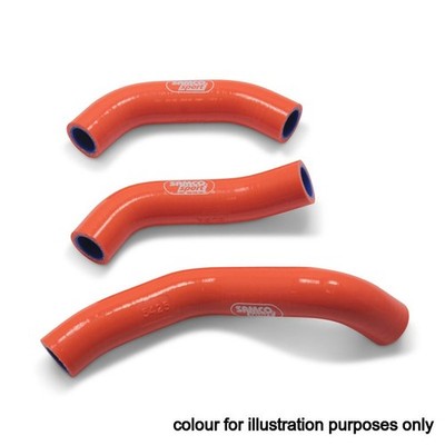 YELLOW Samco Rad Hoses fit Husqvarna FE 450 Thermo Bypass  2017-2019