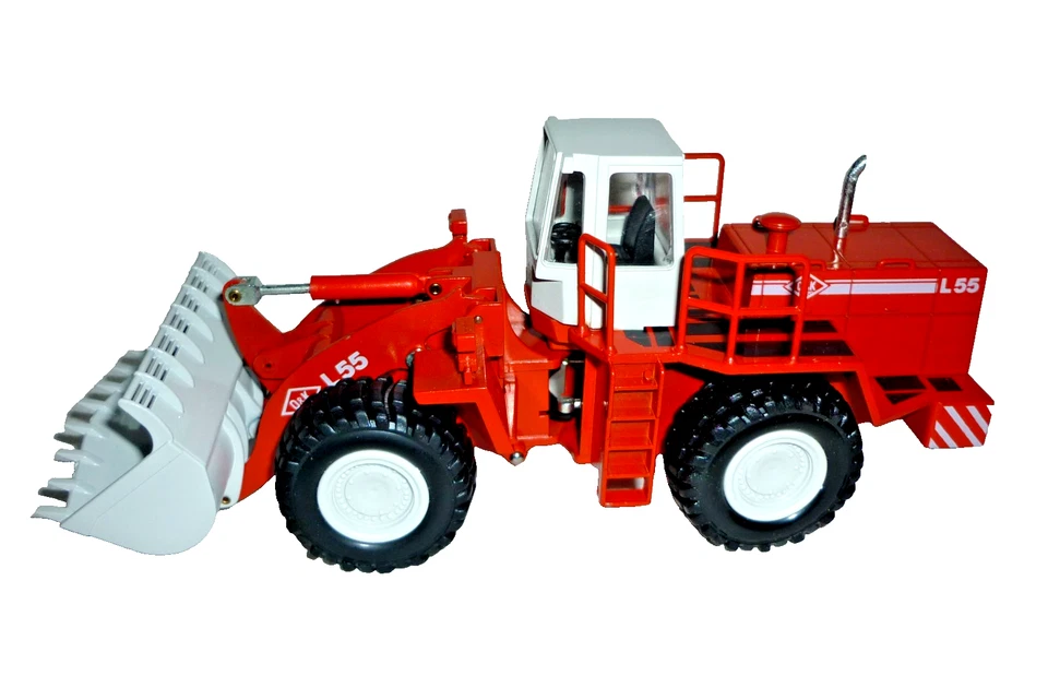 Conrad Metallmodell Baumaschine 2422 Radlader O&K L 55  1:50 OVP Excavator - Bild 2 von 4