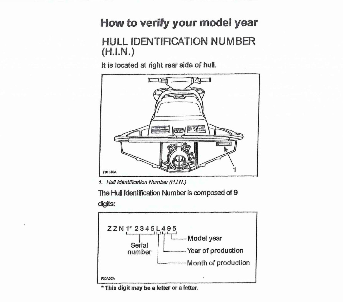 SeaDoo MPEM 717 720 1995 1996 GTS HX SPX XP 278-000-423