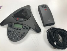 Polycom VTX100 Soundstation Conference Phone Refurb Tested Good