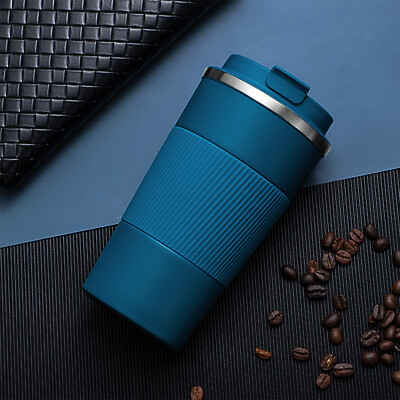 Stainless Steel Coffee Mug 8oz Thermos Vacuum Insulated Car Coffee Cup  Travel | eBay