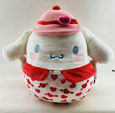 Brandneu mit Etikett 8 Zoll Hello Kitty Cinnamoroll Valentinstag Squishmallow Plüschtier Sanrio