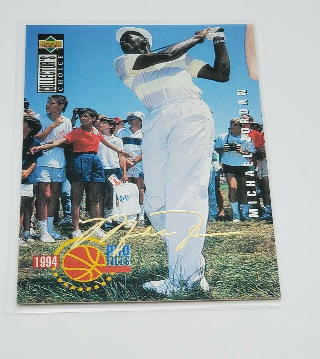 Michael Jordan 1994-95 Upper Deck Collector's Choice Gold Michael Jordan 1994-95 Upper Deck Collector's Choice Gold