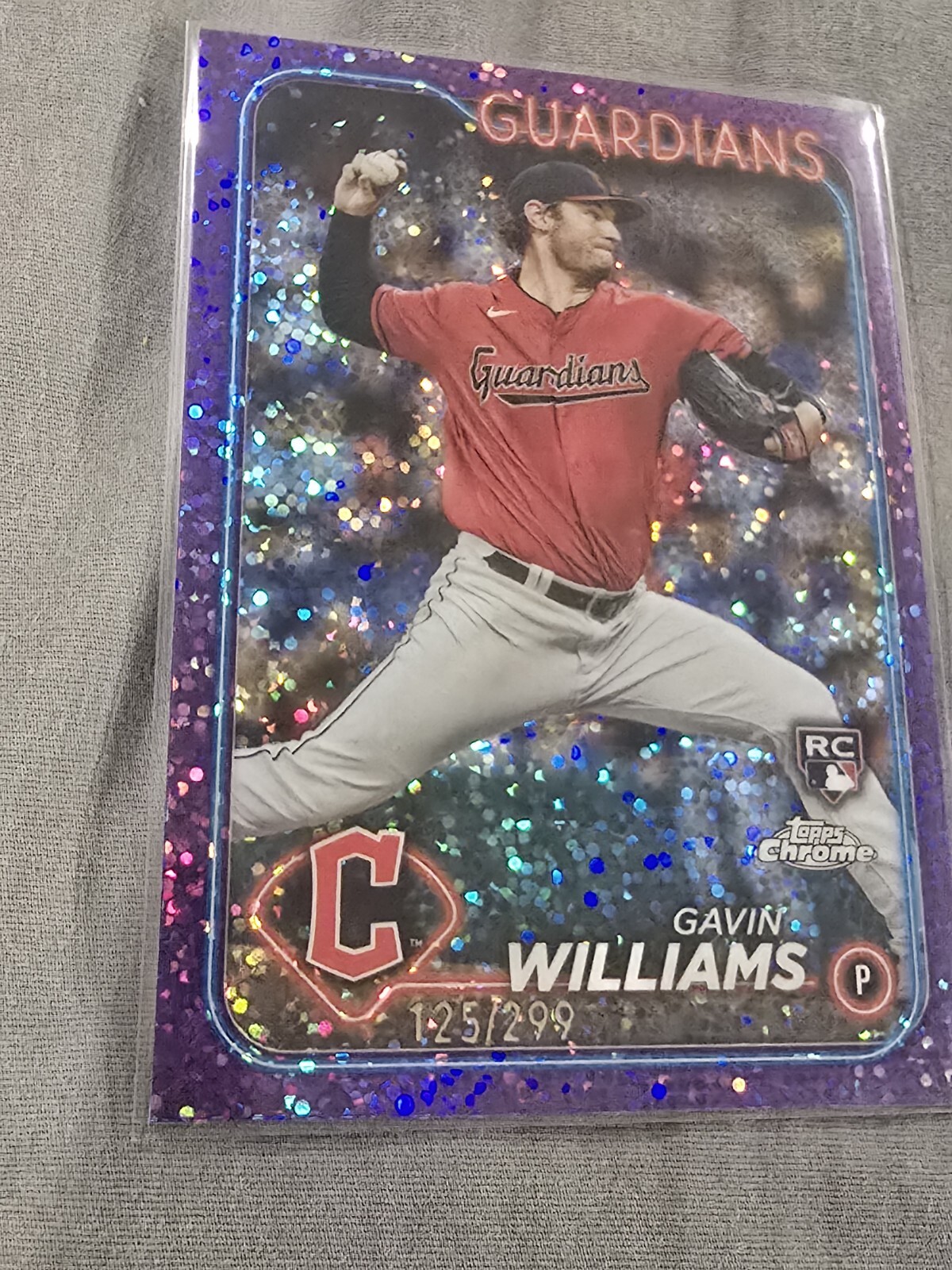 2024 Topps Chrome - #15 Gavin Williams (RC)