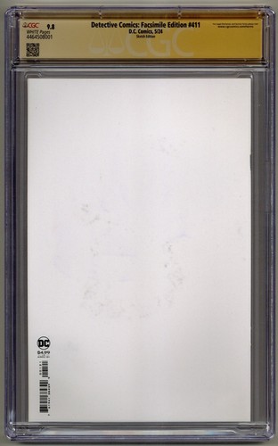 Detective Comics #411 CGC 9.8 | Original Art Sketch & Signed by Joshua Budich - Picture 5 of 7