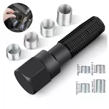 Spark Plug Rethread Thread Repair Kit M14 x1.25mm Reamer Tap With 4 Inserts US