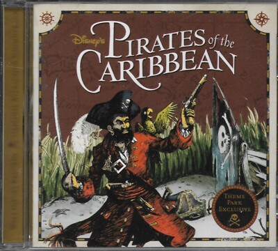 DISNEY'S....PIRATES OF THE CARIBBEAN.....THEME PARK EXCLUSIVE.....RARE CD