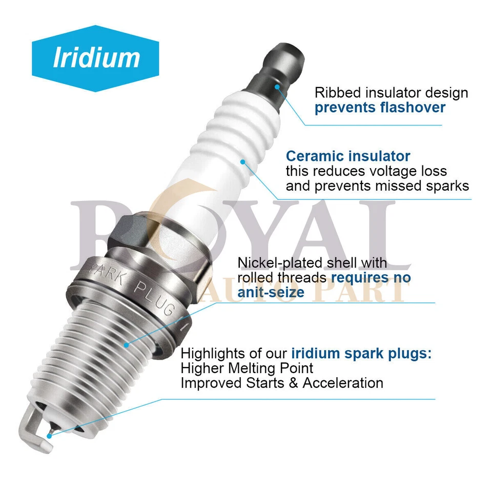 Ignition Coil & Spark Plug For Mitsubishi Lancer Mirage Galant Chrysler UF295 Foto 4 de 4