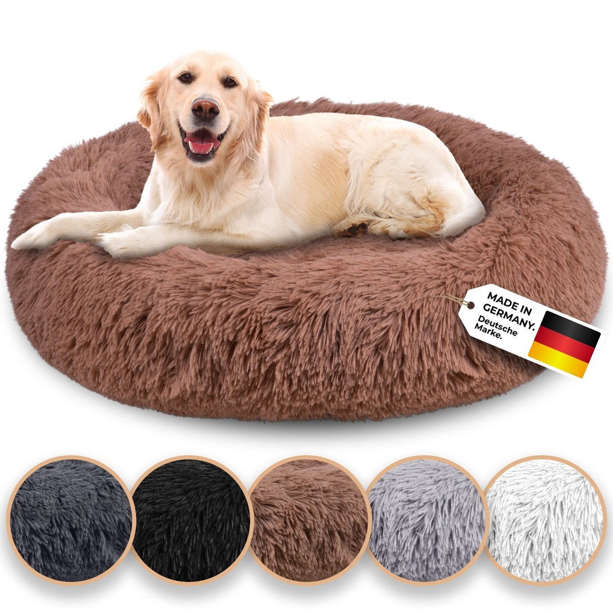 Hundebett Für Menschen – Flauschiges Loungerbett Mit Seiten, Waschbar & Orthopädisch