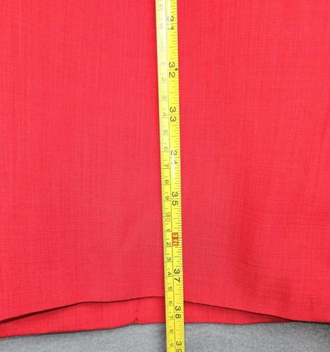 Blazer Traje Chaqueta Gianni Vironi Para Hombre 52 Largo Rojo Carrera - Nuevo con Etiquetas - Imagen 8 de 10