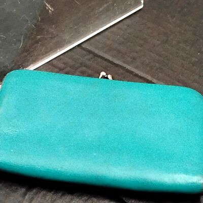 #ad HObo Lauren Clutch Biscayne Blue Women Wallet