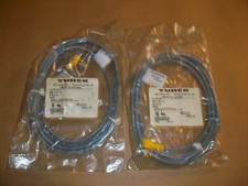 2pc Turck Molded Cordset WK 4.4T-2 4 POLE NEW