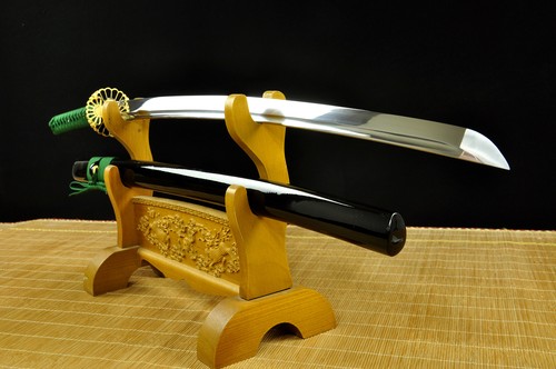 Japanese Samurai Katana Sword 9260 Spring Steel Blade Battle Ready Full Tang