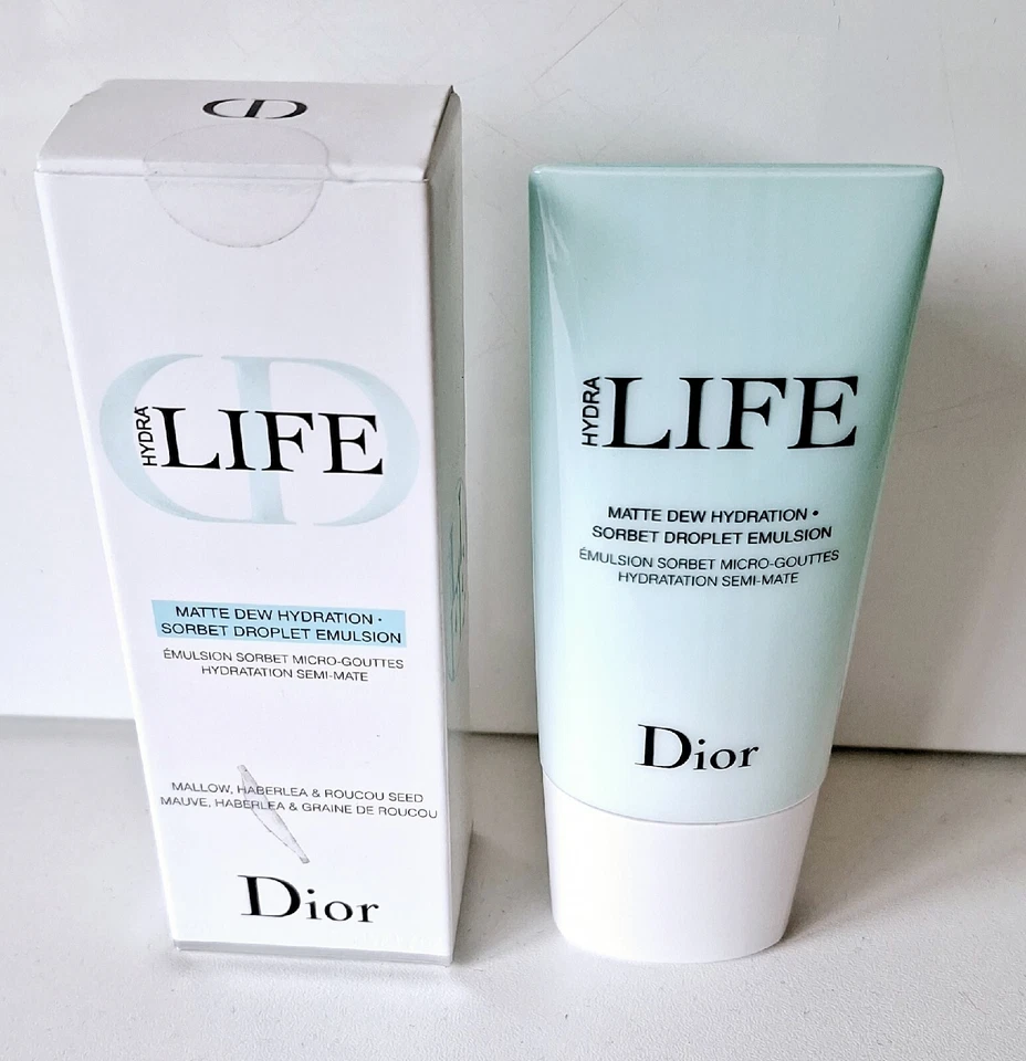 Dior Hydra Life Matte Dew Hydration sorbet droplet emulsion 50ml Imperfect box