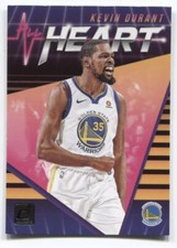 2018-19 Donruss Basketball KEVIN DURANT ALL HEART - GOLDEN STATE WARRIORS - #5