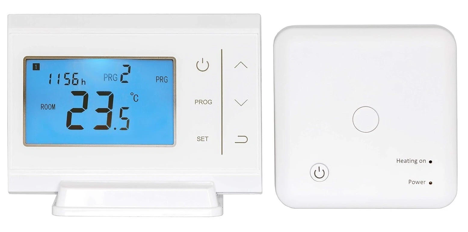 Team Controls Wireless Programmable Room Thermostat RF Stat inc Receiver TCRFSTA