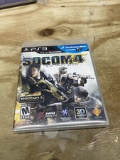 Socom 4 US Navy Seals PS3 Playstation 3 DD Complete CIB - (See Pics)