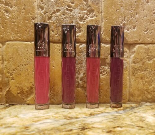 Lot De 4 Brillants à Lèvres Urban Decay Revolution - Nuances Assorties, Neufs