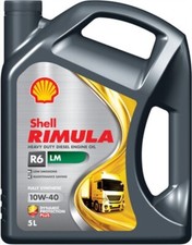 Motor&ouml;l SHELL RIMULA R6 LM 10W-40 5L ACEA E9/E6,API CJ-4,VDS-4,MB 228.51