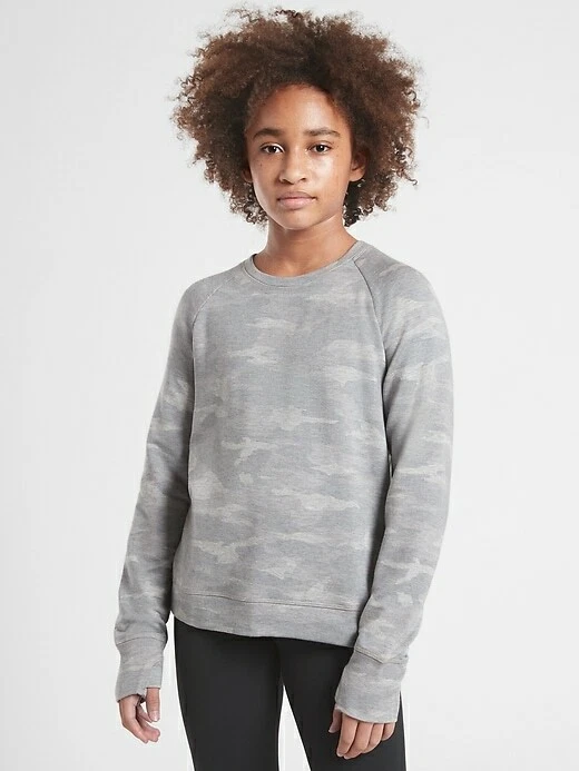 Athleta camo hotsell sweatshirt