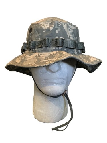 Original Military Issue Boonie Bush Hat 50/50 Nylon Cotton Made in USA - Picture 3 of 9
