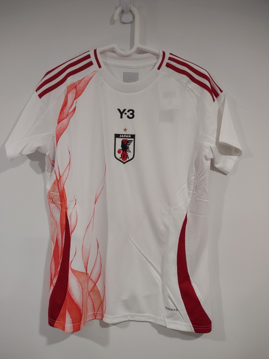 【W杯出場セール】アディダス Y-3 2024 日本代表 ユニフォーム L Japan National Team adidas x Y-3 2024 Away Replica Jersey