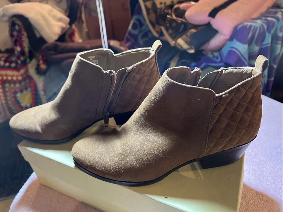 style co. Botas Mujer Gamuza Cuero Talla 5 Foto 2 de 4