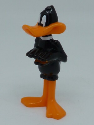 ALTE PVC KUNSTSTOFF FIGUR WARNER BROS * DAFFY DUCK O6