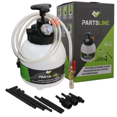 Pompe à Huile Manuelle 3L - Pour Transmission Et Vidange Voiture - Bec Flexible Et Bouteille Transparente