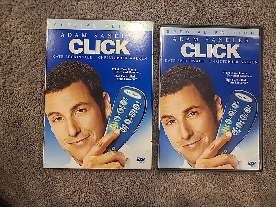 DVD Lot Of 3 Adam Sandler - Click, Pronounce You Chuck & Larry, Bedtime Stories Foto 3 de 4