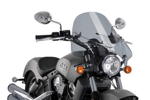 43777-compatible con APRILIA SHIVER 900 2017-2019 Cupula parabrisas paramanos ac - Imagen 3 de 4