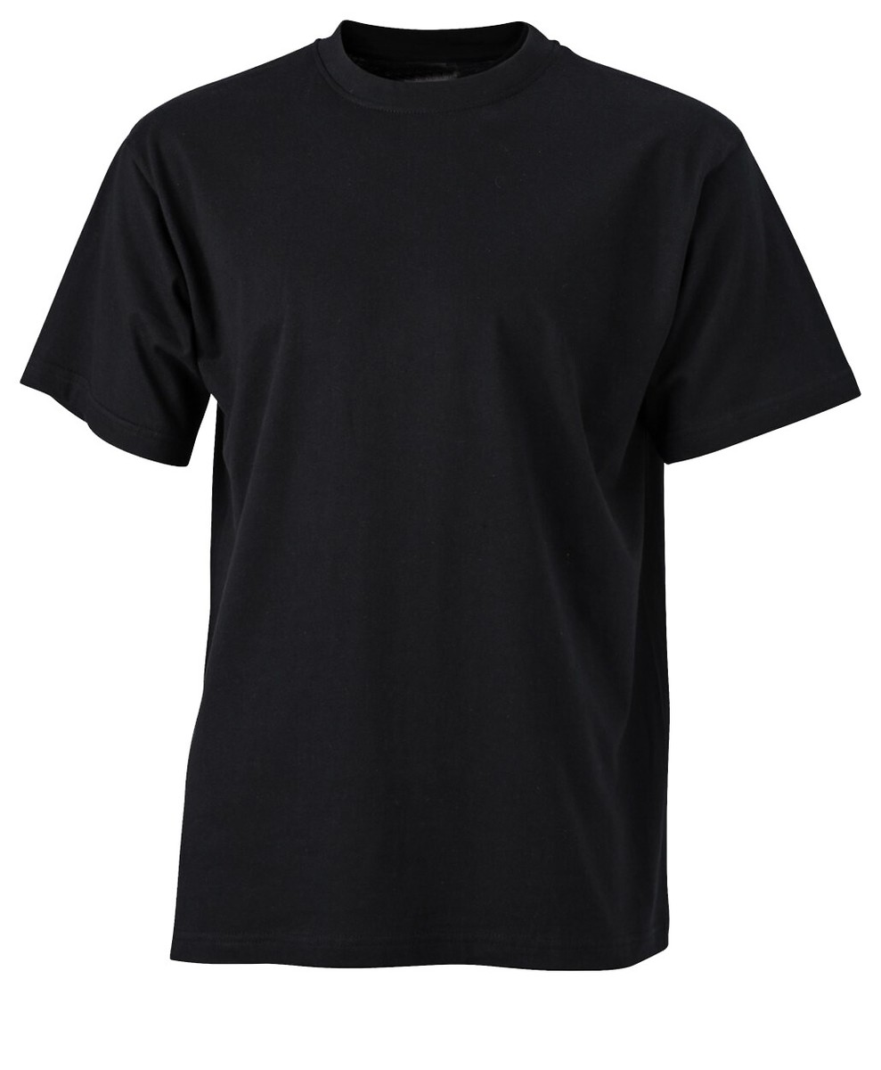FACT ブラック Tシャツ XXL PACK OF 6 MENS CREW NECK SHORT SLEEVE BLACK T-SHIRT 100% COTTON S